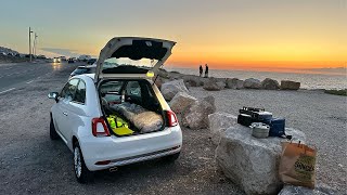 Tiny Car Camping on the French Riviera  Escargot amp Baguette [upl. by Senoj]