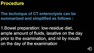 CT enteroclysis [upl. by Enoek]