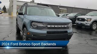 2024 Ford Bronco Sport Badlands Harvard Woodstock Belvedere Beloit Rockford [upl. by Asreht]