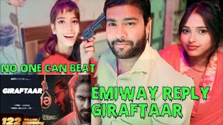 EMIWAY BANTAI  GIRAFTAAR OFFICIAL MUSIC VIDEO Mk family reaction emiwaybantai reaction rap [upl. by Ecirted]