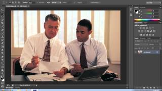 How to Rasterize Pictures in Photoshop CS6 [upl. by Amaryllis]