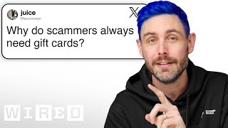 Scammer Payback Answers Scam Questions  Tech Support  WIRED [upl. by Gnud]