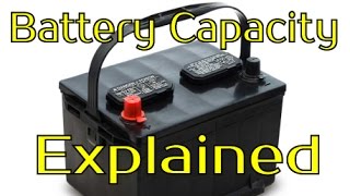 Amp Hours Battery Capacity Explained [upl. by Ylagam146]