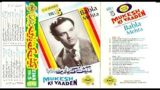 Babla Mehta  Mukesh ki yaad mein [upl. by Riehl]