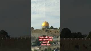 QUBBAT ASSAKHRAH THE DOME OF THE ROCK shortvideo adventure journey travel israel [upl. by Tani]