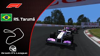 Brazil rF1 League Formula 1  R5  GP DE TARUMÃ  AO VIVO [upl. by Kavita]