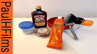 Rockwell 6C DE Razor I Musgo Real Orange Amber Shaving Cream [upl. by Trenna]