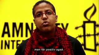 Amnestyprisen 2013  Amal Adens takketale [upl. by Dewie]