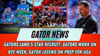 🔥Florida Gators LOCK IN 5⭐️ Gator Legend🐊 Prepping for UGA amp Final Recruiting Targets [upl. by Aznaed]