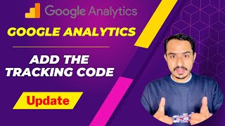 How do i add the Tracking code from Google Analytics Google Analytics Tutorial 2023 [upl. by Idhem]