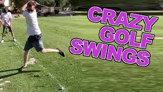 Crazy Golf Swings to get you through the week [upl. by Tiertza]