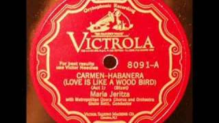 Maria Jeritza sings Carmen [upl. by Gnahc258]