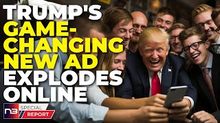 NEW Trump Campaign Ad Goes Viral As CNN Admits Unexpected Surge In Battleground States [upl. by Nortyad]