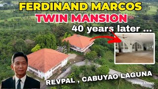 ONE OF FERDINAND MARCOS MANSION  40 YEARS LATER ITO NA NGAYON  MARCOS TWIN MANSION CABUYAO LAGUNA [upl. by Ynnos]