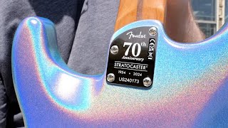 Fender Got These RIGHT  70th Stratocaster Ultra Amethyst Review [upl. by Tymon]