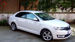 Skoda Rapid 16 TDI 2013  TEST [upl. by Alamac765]