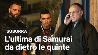 L’ultima scena di Samurai con Aureliano e Spadino dal dietro le quinte di Suburra  Netflix Italia [upl. by Emmery904]