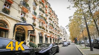 Walking tour in Paris Avenue Montaigne  Paris Luxury Shopping Street [upl. by Anevad869]