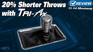 Stop Missing Shifts in your S197 with the 1114 TriAx Short Throw Shifter [upl. by Airliah]