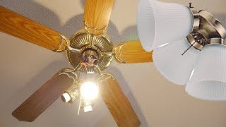 Westinghouse Lighting Led Ceiling Fan Light Kit Installation [upl. by Ymiaj]