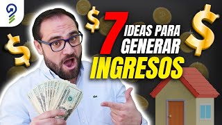 7 IDEAS PARA GENERAR INGRESOS [upl. by Yroffej]