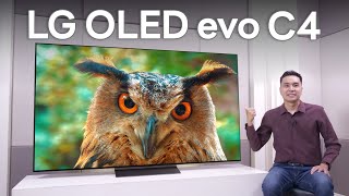 รีวิว LG OLED evo C4  รุ่นนี้ขวัญใจนักเล่นทั่วโลก [upl. by Enirtak268]