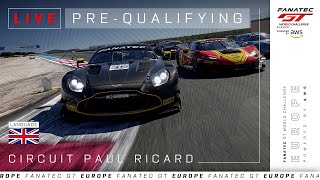 LIVE  PreQualifying  Circuit Paul Ricard  2024 Fanatec GT Europe English [upl. by Elbring]