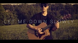 Alec Benjamin  Let Me Down Slowly Cover by Dave Winkler [upl. by Nnoryt896]