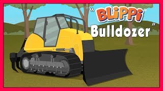 Blippi Explores a Bulldozer  Blippi Full Episodes  Educational Videos for Kids [upl. by Ecnatsnok]