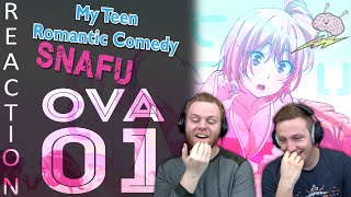 SOS Bros React  Oregairu OVA 1  Mawwiage [upl. by Aznola]