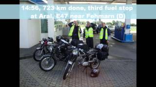 Zündapp 50 cc endurance record on the road [upl. by Pussej]