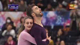 Gabriella Papadakis  Guillaume Cizeron  FAME Rhythm Dance 20192020  OnIcePerspectives [upl. by Notlrac]