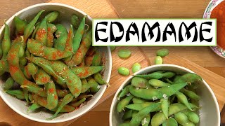 3 formas fáciles de preparar y comer EDAMAME  REAL FOOD [upl. by Assirak]