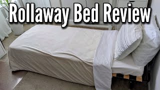 Giantex Rollaway Guest BedMattress Review and Setup [upl. by Aerahs976]