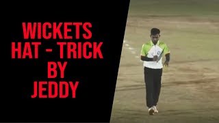 WICKETS HAT  TRICK BYJEDDY  MEGA FINAL MATCH [upl. by Yrad]