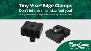 Tiny Vise® Edge Clamps [upl. by Elleda]