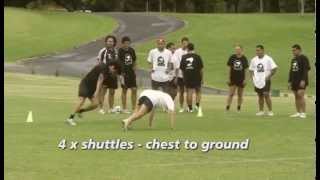 NZRL Fundamentals  Conditioning Drills [upl. by Qifahs]