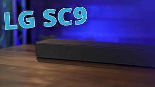 The LG SC9 Soundbar 313  Review  Sound Test [upl. by Annal]