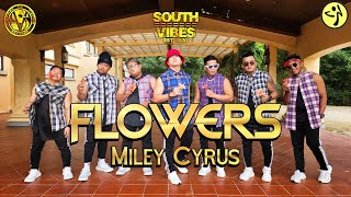 FLOWERS  Miley Cyrus  SouthVibes  Dance Fitness Workout [upl. by Elwira]