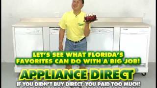 Appliance Stores Orlando  Dishwasher Cake Test [upl. by Ahsenauj]