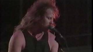 19910928 Metallica  Fade to Black Live in Moscow [upl. by Anad275]