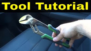 How To Use Channel LocksTool Tutorial For Adjustable Pliers [upl. by Eirruc]