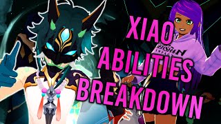 XIAO ABILITIES BREAKDOWN Live Reaction  quotXiao Conqueror of Demonsquot  Genshin Impact [upl. by Denman]