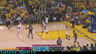 NBA Finals Game 2 Highlights End of 3rd Quarter Cavs vs Warriors 2018 [upl. by Harrell]