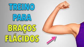 10 EXERCÍCIOS PARA REDUZIR BRAÇOS FLÁCIDOS  TREINO DO quotTCHAUZINHOquot [upl. by Alet]