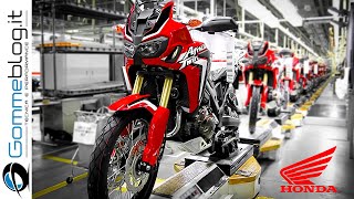 Honda Africa Twin Production Motorcycles In Japan [upl. by Dhruv]