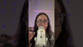 ASMR CLICKY WHISPER godbless tingles clicky [upl. by Arais]