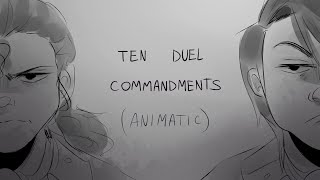 Ten Duel Commandments  Hamilton Animatic [upl. by Danaher822]