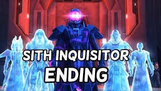 Sith Inquisitor  Chapter 3 Ending HD Dark Side [upl. by Elinet]