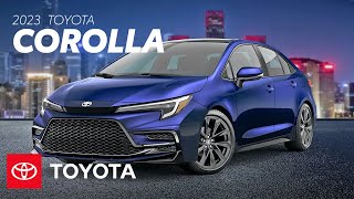 2023 Toyota Corolla Overview  Toyota [upl. by Ayatnahs3]